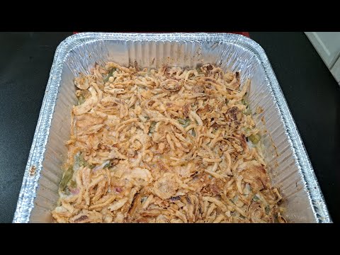 Green Beans Casserole, Great side dish for Thanksgiving, collaboration with Southern Favor Kitchen