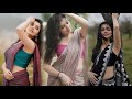 Devika Bhat Stunning Beautiful Vertical Photography Video Models Latest Saree Fashion Looks
