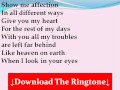 A1 - Forever In Love Lyrics