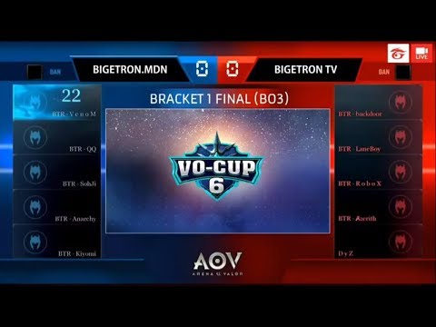 BIGETRON TV vs BIGETRON.MDN (match 1) - VO-CUP 6 FINAL BRACKET 1