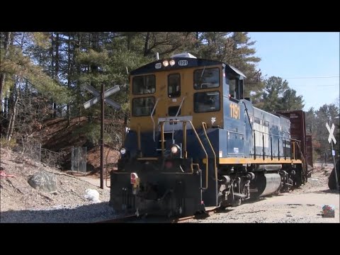 Dormant Rail Line Revived after 3 Years - Milford Industrial Track - 2021