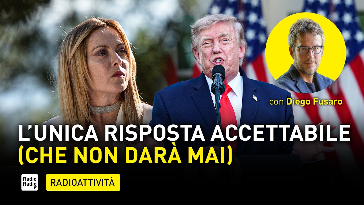Meloni vs Trump: a lei manca solo una mossa (che non farà mai)