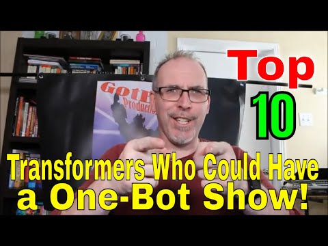 GotBot Counts Down: Top 10 Transformers Who Could Have a One-Bot Show