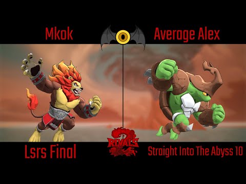 Straight Into The Abyss 10 Lsrs Final - Mkok (Zetterburn) Vs Average Alex (Kragg) - Rivals 2