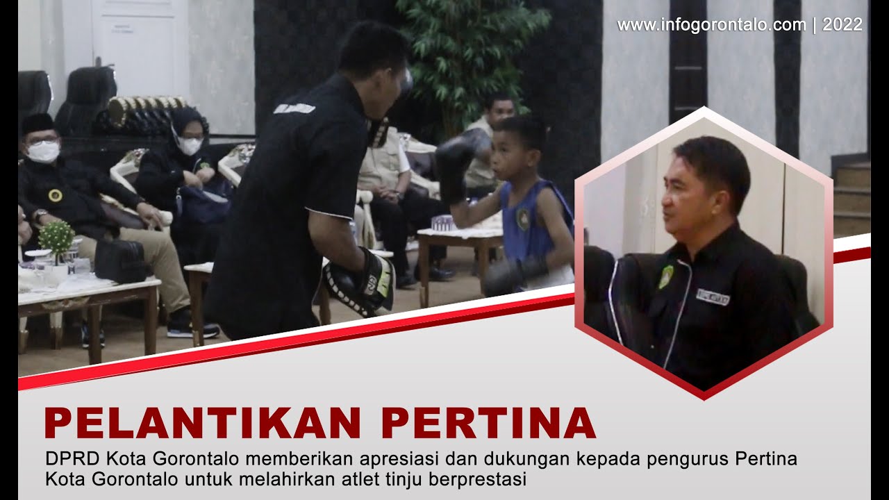 Ketua DPRD Kota Gorontalo Dukung Pertina Lahirkan Atlet Tinju Berprestasi
