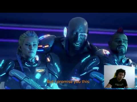 Crackdown 3 intro with Terry Crews Avatar