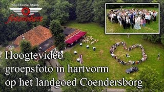 preview picture of video 'Fotorobert groepsfoto in hartvorm op het landgoed Coendersborg'