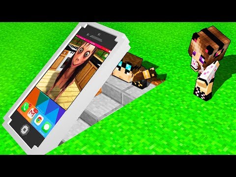 IL CELLULARE SEGRETO DI MOMO SU MINECRAFT!