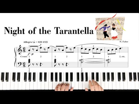 Night of the Tarantella (Piano Adventures - Level 3A Lesson Book)