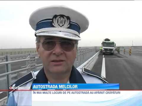 Pe Autostrada A1 intre Arad si Timisoara viteza a fost limitata la 60 kmh