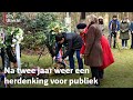 Dodenherdenkingen eindelijk weer met publiek: 'Je bent dan meer een deelnemer' | RTV Utrecht