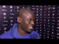 N’Golo Kante smiling for 1 minute straight