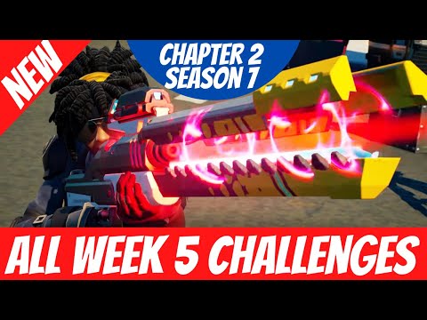 All Week 5 Challenges Guide Epic & Legendary Quests Fortnite Chapter 2 Season 7