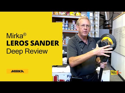 Mirka Leros - Cool Video Review By Brendan - Only One Orbital Wall Sander Exist - Mirka!