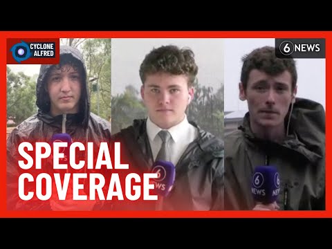 Special coverage as Queensland hit by ex-Tropical Cyclone Alfred | 6 News