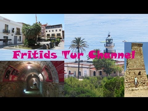 Calella Town 2019 Beaches, Lighthouse, Old Towers, Dalmau Park, Refugi Antiaereo, Spain