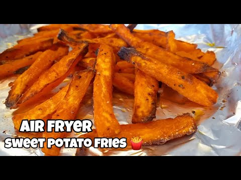 Air Fryer Sweet Potato Fries with French Fry Seasoning