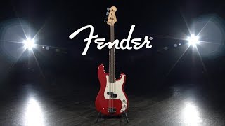 Video thumbnail for Fender Player Precision Bass PF, Sonic Red | Gear4music demo by Gear4music Guitars