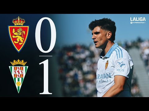 RESUMEN | Real Zaragoza 0-1 Córdoba | LaLiga Hypermotion