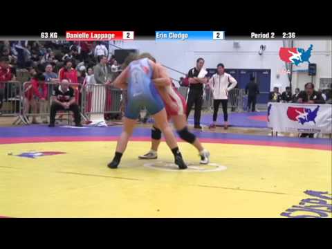 WM 63 KG - Danielle Lappage vs. Erin Clodgo