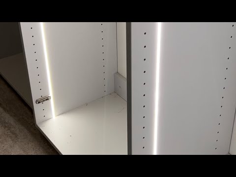 LED Lights in Closet Panels, a couple of do’s and don’ts we learned