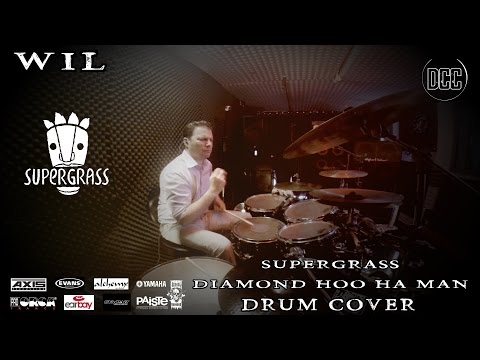 SUPERGRASS - DIAMOND HOO HA MAN | Drum Cover By WIL
