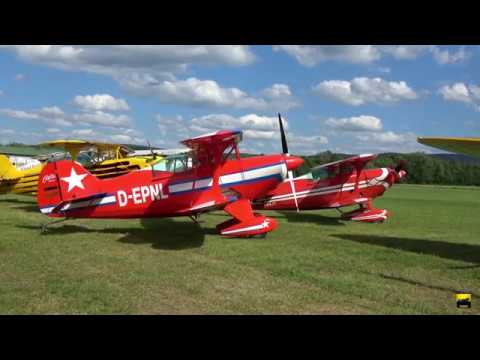 Pitts S1-E - aerobatic display by Patric Leis - Airshow Gelnhausen 2019