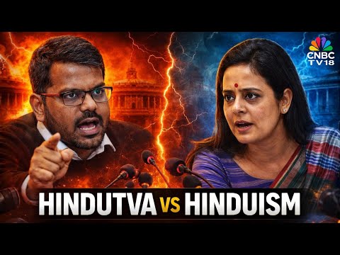 Hindutva Vs Hinduism Debate: J Sai Deepak Responds Sharply to Mahua Moitra At Kolkata Lit Fest |N18V