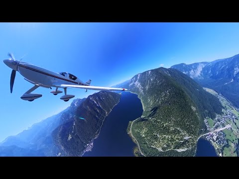 Epic Flight Over The Alps