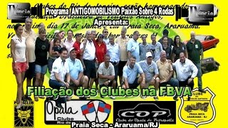 Filiação de Clubes na FBVA Praia Seca Araruama-RJ