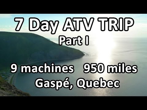 Quebec ATV Trip - Part 1 of 4