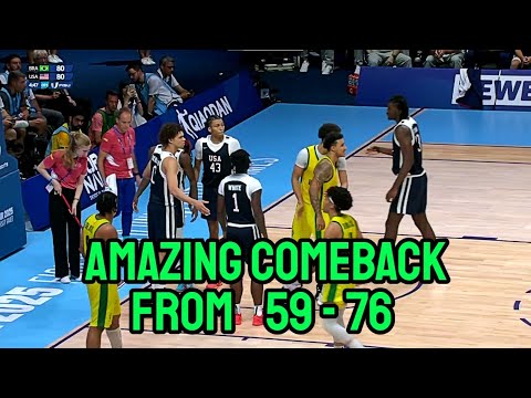 Brazil Amazing Comeback from 59-76 | USA vs Brazil - Final - FISU University Games 2025
