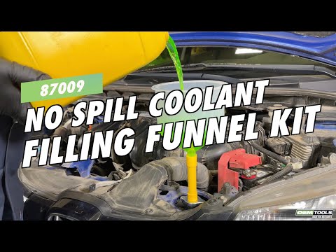 OEMTOOLS 87009 No Spill Coolant Filling Funnel Kit