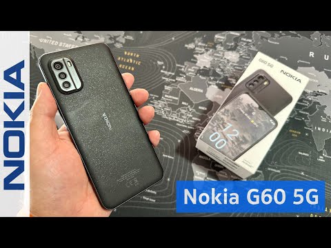 NOKIA G60 5G Pure Black - Unboxing and Hands-On