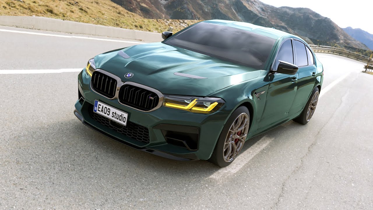 2022 M5 CS 3D Model