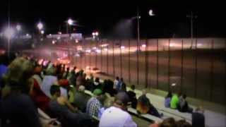 preview picture of video '#88 Jeff Dixon win Stock Feature i-35 Speedway Winston Mo.7-13-13'