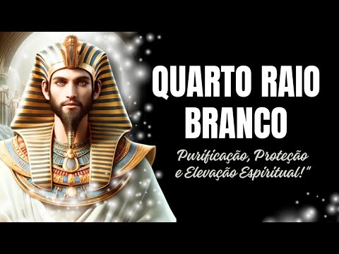 🤍Invocação do Quarto Raio - Sabedoria e a Transformação do Raio Branco com os Mestres da Luz