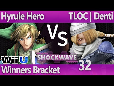 SW 32 Wii U - Hyrule Hero (Link) vs TLOC | Denti (Sheik) - Winners Bracket