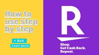 How to use Rakuten - step by step + FREE $50 cash back NOW! 2025 updated