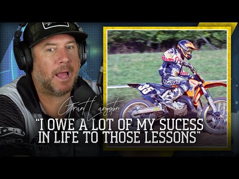 "My dad would build my competitors engines for them" - GL on life lessons learned from motocross!