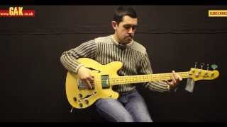 Video thumbnail for Fender - Modern Player Starcaster Bass Demo at GAK by GAK