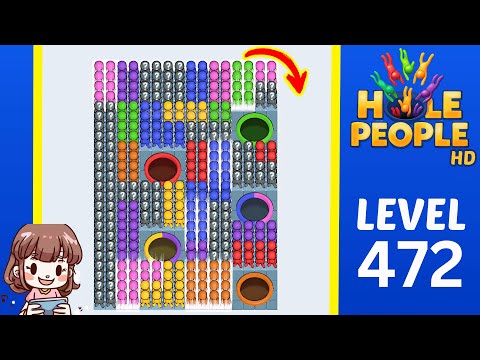 Hole People Level 472 Solution Walkthrough