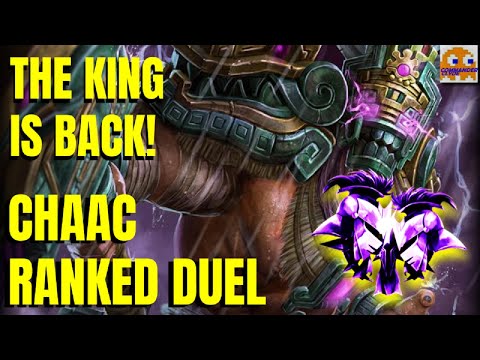 ITS GOOD TO BE THE KING | Chaac Ranked Duel - SMITE