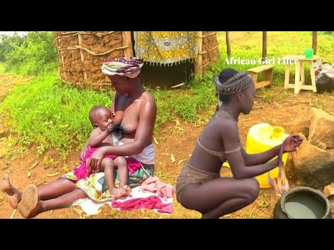 #cooking village food for lunch| African Village life