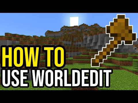 How To Use WORLD EDIT In Minecraft PS4/Xbox/PE (NO MODS!)
