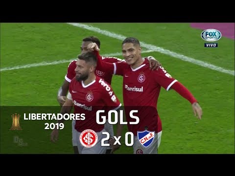 Sem narração: Internacional 2 x 0 Nacional (URU) - Libertadores 2019