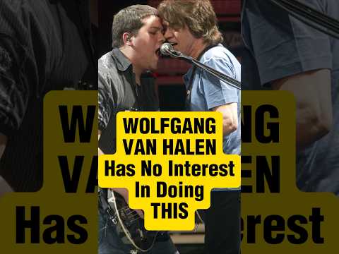 Eddie Van Halen's son Wolfgang Wants No Part of THIS #vanhalen #eddievanhalen #classicrock