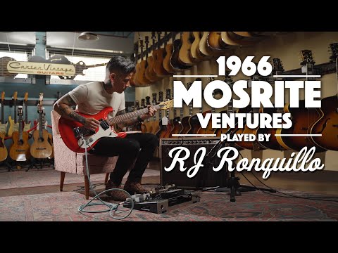 1966 Mosrite Ventures played by RJ Ronquillo
