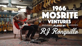 Video thumbnail for 1966 Mosrite Ventures played by RJ Ronquillo by Carter Vintage Guitars
