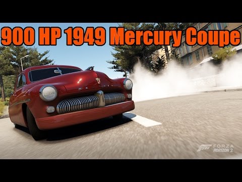 Forza Horizon 2 900 Horsepower 1949 Mercury Coupe Drift Build